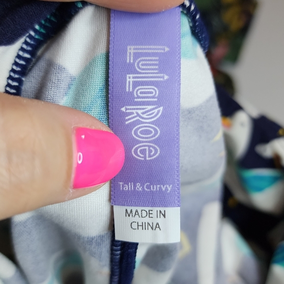 Lularoe Seagull Leggings - Picture 3 of 5